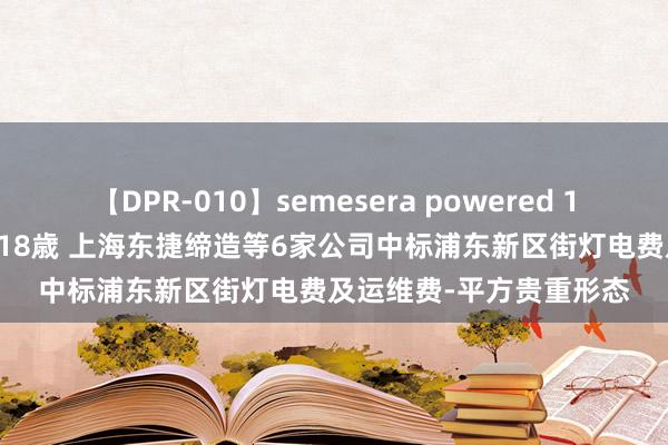 【DPR-010】semesera powered 10 ギャル女痴校生 リサ18歳 上海东捷缔造等6家公司中标浦东新区街灯电费及运维费-平方贵重形态