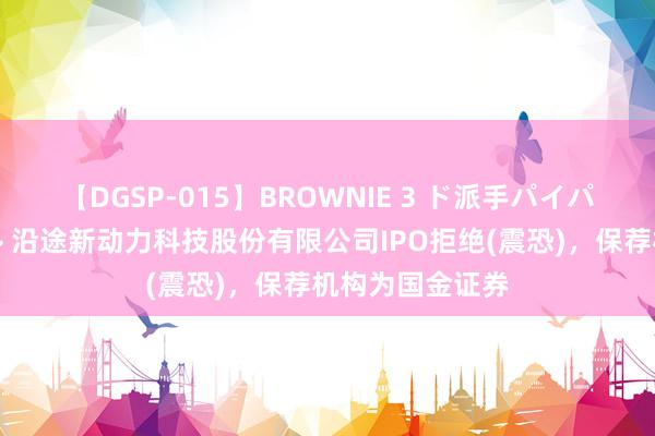 【DGSP-015】BROWNIE 3 ド派手パイパン強め黒ギャル 沿途新动力科技股份有限公司IPO拒绝(震恐)，保荐机构为国金证券