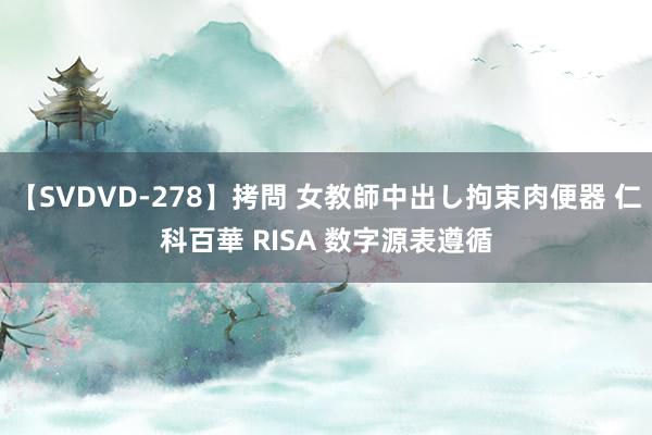 【SVDVD-278】拷問 女教師中出し拘束肉便器 仁科百華 RISA 数字源表遵循