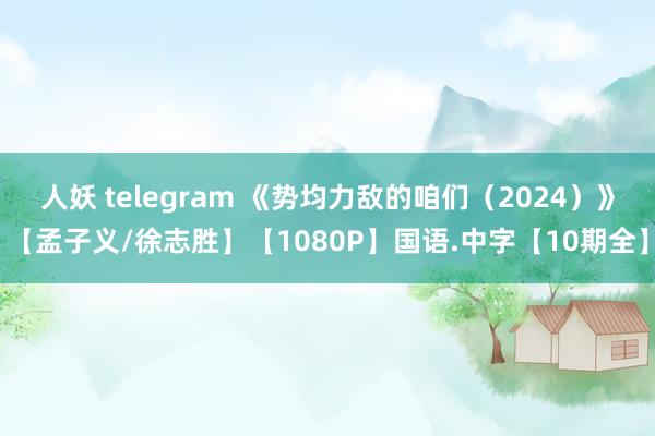 人妖 telegram 《势均力敌的咱们（2024）》【孟子义/徐志胜】【1080P】国语.中字【10期全】